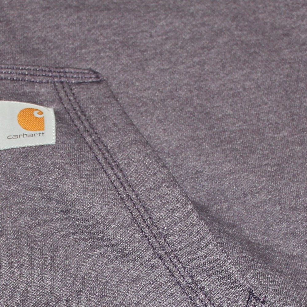 Carhartt Clarksburg Purple Sherpa Lined Zip Sweatshirt Hoodie Women 1X 2X 3X NWT - Picture 5 of 8